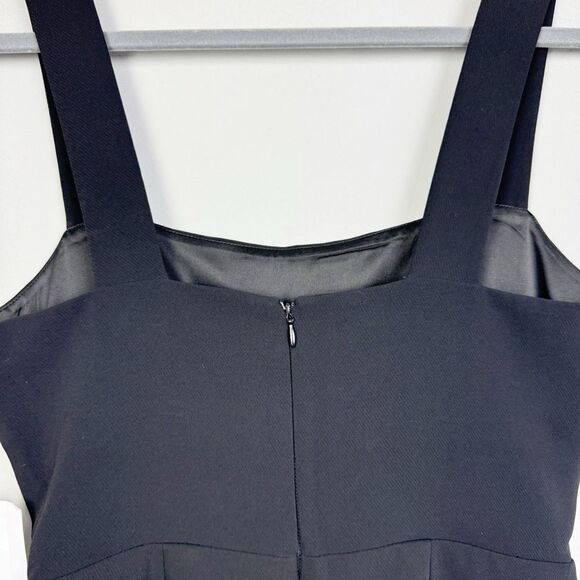 GOOD AMERICAN | NEW Black Executive Jumpsuit Wide Leg Women’s GA Size 1 (Small) - Picture 10 of 11